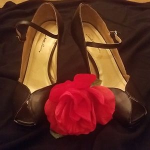 Charlotte Russe Peep Toe Heels